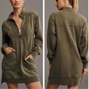 NWT Daily Practice Meru Sweatshirt Mini Dress